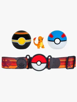 Legetøjsfigurer-Pokemon Pokémon Clip 'N' Go Bælte Legesæt Charmander med Poké-ball