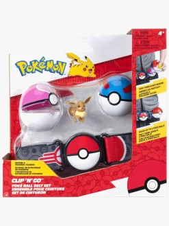 Legetøjsfigurer-Pokemon Pokémon Clip 'N' Go Legesæt Bælte Eevee