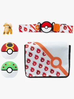 Legetøjsfigurer-Pokemon Pokémon Clip 'N' Go Legesæt Bælte & Taske Growlithe