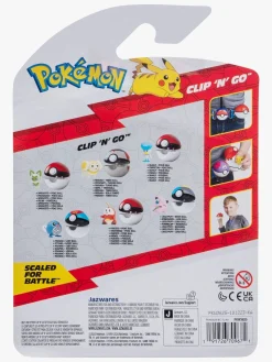 Legetøjsfigurer-Pokemon Pokémon Clip 'N' Go Legesæt Fidough med Timer-ball Flerfarvet