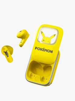 Elektronik & Media-OTLTechnologies Pokémon Høretelefoner In-Ear TWS med LED Pikachu Gul