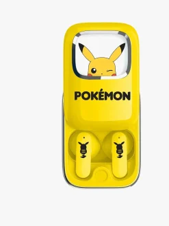 Elektronik & Media-OTLTechnologies Pokémon Høretelefoner In-Ear TWS med LED Pikachu Gul