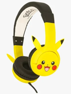Elektronik & Media-OTLTechnologies Pokémon Høretelefoner med Ører 85dB Pikachu Gul