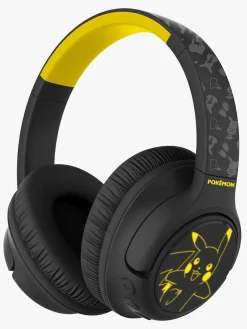 Elektronik & Media-OTLTechnologies Pokémon Høretelefoner Trådløse med LED Sharing AUX Sort