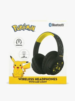 Elektronik & Media-OTLTechnologies Pokémon Høretelefoner Trådløse med LED Sharing AUX Sort