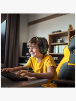 Elektronik & Media-OTLTechnologies Pokémon Høretelefoner Trådløse med LED Sharing AUX Sort