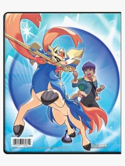 Spil & Puslespil-Pokemon Pokémon Portfolio 4-P Poké SV9 Mappe til Samlekort