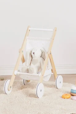 Dukker & Bamser-PolarB Dukkevogn i Træ