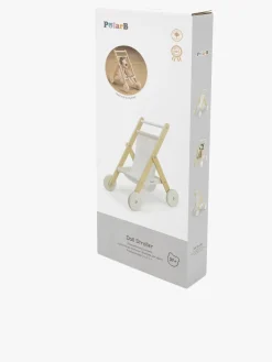 Dukker & Bamser-PolarB Dukkevogn i Træ