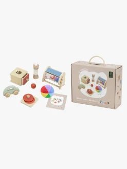 Babylegetøj-PolarB Grow-with-Me Aktivitetssæt Little Explorers 6-12 Måneder Flerfarvet