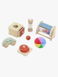 Babylegetøj-PolarB Grow-with-Me Aktivitetssæt Little Explorers 6-12 Måneder Flerfarvet