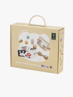 Motorisk Legetøj-PolarB Grow-with-Me Aktivitetssæt Sensory Seekers 0-6 Måneder Flerfarvet