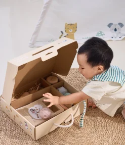 Motorisk Legetøj-PolarB Grow-with-Me Aktivitetssæt Sensory Seekers 0-6 Måneder Flerfarvet