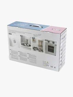 Rolleleg-PolarB Legekøkken med Tilbehør, Hvid/Grå Grå/Hvid