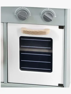 Rolleleg-PolarB Legekøkken med Tilbehør, Mint Grå/Blå/Hvid