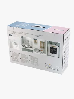 Rolleleg-PolarB Legekøkken med Tilbehør, Mint Grå/Blå/Hvid