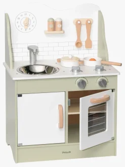 Rolleleg-PolarB Legekøkken med Tilbehør, Grøn Grøn
