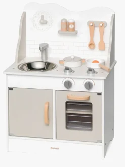 Rolleleg-PolarB Legekøkken med Tilbehør, Grå Grå