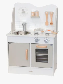 Rolleleg-PolarB Legekøkken med Tilbehør, Grå Grå
