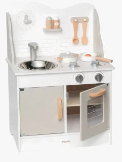 Rolleleg-PolarB Legekøkken med Tilbehør, Grå Grå