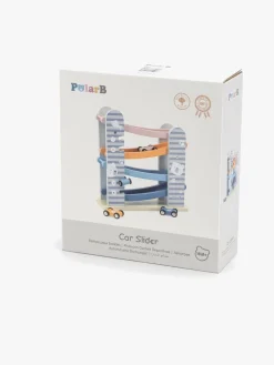 Legetøjsbiler & -Fartøjer-PolarB Racerbane med Biler