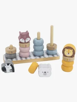 Babylegetøj-PolarB Stableklodser Dyr