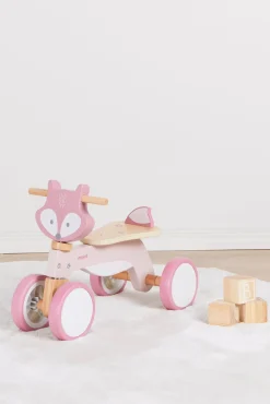 Pedal- & Gåbiler-PolarB Trehjulet Cykel Ræv Lyserød