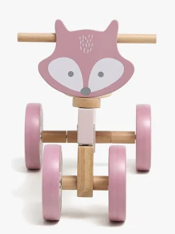 Pedal- & Gåbiler-PolarB Trehjulet Cykel Ræv Lyserød