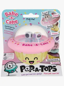 Spil & Puslespil-POPATOPS Cupcakes Børnespil, Lyserød