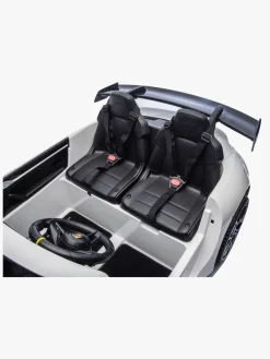 Elbiler & -Køretøjer-Porsche 911 GT3 Elbil, Hvid