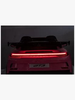 Elbiler & -Køretøjer-Porsche 911 GT3 Elbil, Pink Lyserød