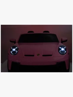 Elbiler & -Køretøjer-Porsche 911 GT3 Elbil, Pink Lyserød