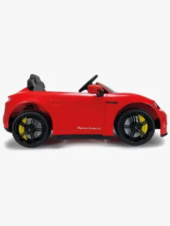 Elbiler & -Køretøjer-Injusa Porsche Taycan Elbil 12V, Rød