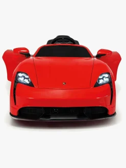 Elbiler & -Køretøjer-Injusa Porsche Taycan Elbil 12V, Rød