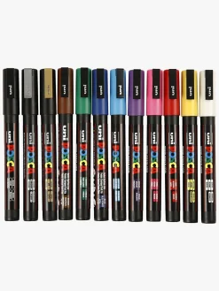Kreativt Legetøj-Posca Marker Blandede Farver 12 stk.