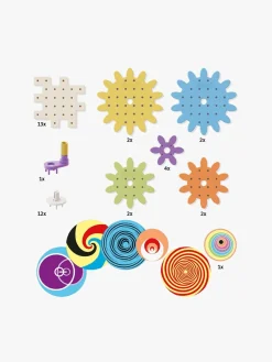 Babylegetøj-Quercetti Kaleido Tandhjul Konstruktionsspil ECO+