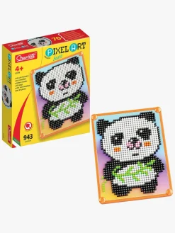 Kreativt Legetøj-Quercetti Pixel Art Kreasæt Basic Panda 943 Dele