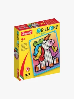 Kreativt Legetøj-Quercetti Pixel Art Kreasæt Basic Enhjørning 877 Dele