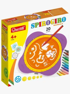 Kreativt Legetøj-Quercetti Spirogiro mandala Malesæt