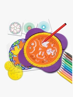 Kreativt Legetøj-Quercetti Spirogiro mandala Malesæt