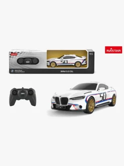 Fjernstyret-Rastar BMW 3.0 CSL Fjernstyret Bil 1:24, Hvid