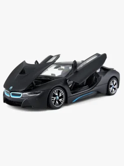 Legetøjsbiler & -Fartøjer-Rastar BMW i8 Black Racerbil 1:24