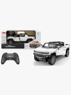 Fjernstyret-Rastar Hummer EV Fjernstyret Bil 1:16, Hvid