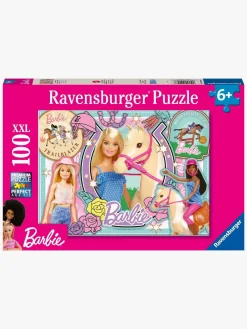 Spil & Puslespil-Ravensburger Barbie XXL Puslespil 100 Brikker