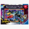 Spil & Puslespil-Ravensburger Batwheels Puslespil 2x24 Brikker