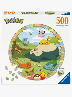 Spil & Puslespil-Ravensburger Blooming Pokémon Puslespil 500 Brikker