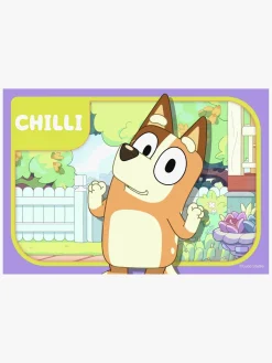 Spil & Puslespil-Ravensburger Bluey My First Puzzles Puslespil 4-i-1