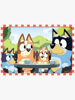 Spil & Puslespil-Ravensburger Bluey Puslespil 2x12 Brikker
