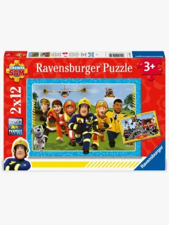Spil & Puslespil-Ravensburger Brandmand Sam Puslespil 2x12 Brikker
