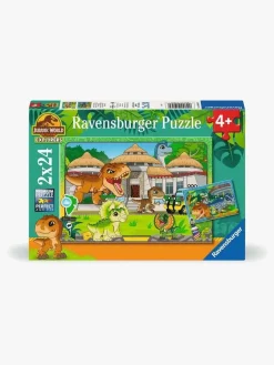 Spil & Puslespil-Ravensburger Børnepuslespil x 2 Jurassic World Explorers